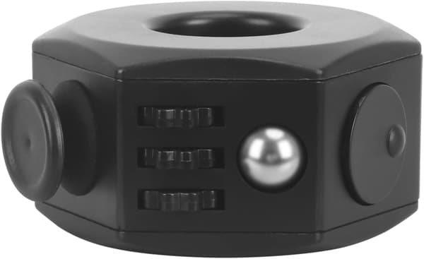 Fidget Cube Stress Relief Legetøj, 6-Sided Infinity Cube Fidget Legetøj til Børn og Voksne, Robust ABS Plastik Sensorisk Fidget Legetøj til