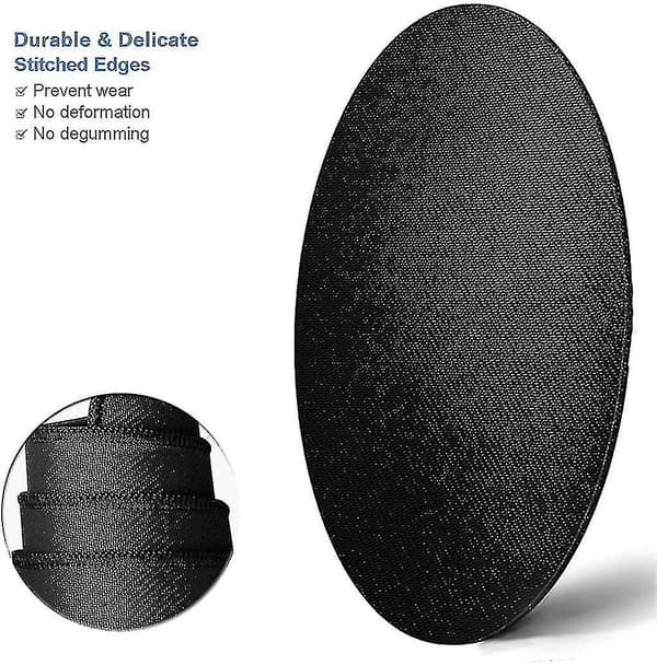 Musematte, Rund Mandala Musematte, Søt Musematte Med Design, Sklisikker Gummisokkel Musematte Med Sydd Kant, Vanntett Kvinner