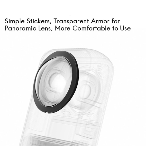 Til Insta 360 X3 Lens Guards Protector Panoramic Lens Protector Sportskamera tilbehør