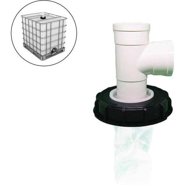 Ibc regnfilterdæksel, vaskbart nylon Ibc filter, Ibc lågfilterdæksel 163 mm/245 mm Ibc regntank fil