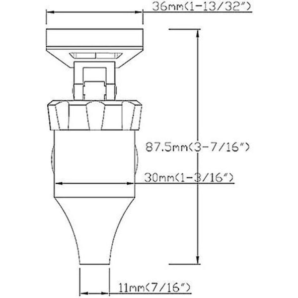 Beer Tap Dispenser Stainless Steel Beverage Dispenser, 16mm