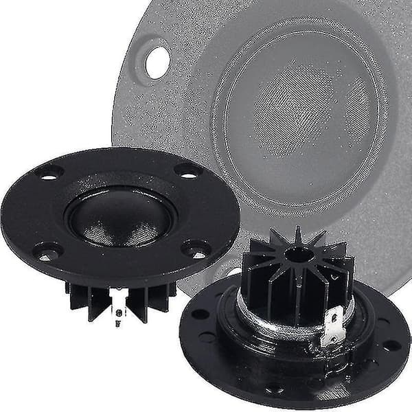 Hifi-diskantkaiutin (2 kpl, musta)