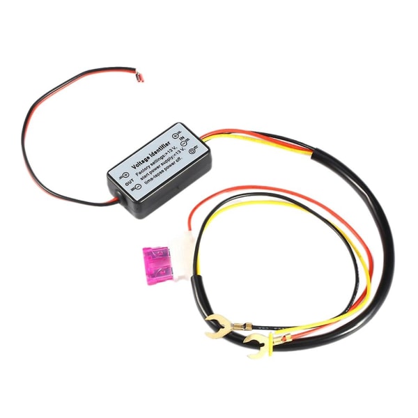 Kontroller for LED-kjørelys for bil, relé-sele, dimmer, på/av, 12-18V, tåkelys-kontroller D