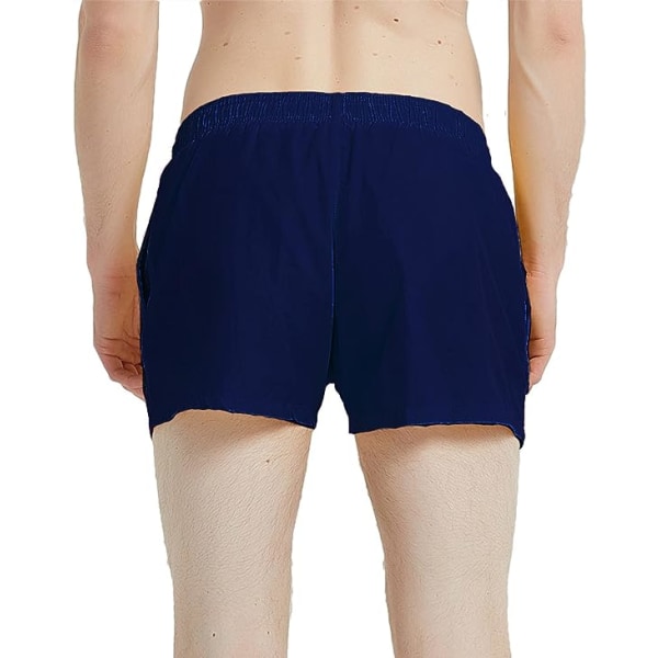 Herrebadebukser 3\" Badeshorts Hurtigtørrende Strandshorts med Mesh-for