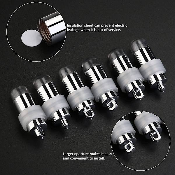 30 st Mini Vattentäta LED-Papperlyktor, Varmt Vit, Bröllopsdekoration, Julfest