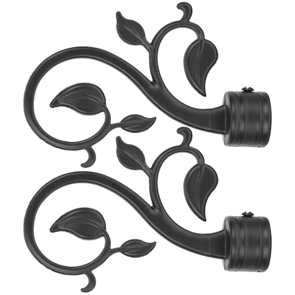 2 stk gardinstangender - gardinstangplugger - gardinstangender - vindusgardinstangfinialer
