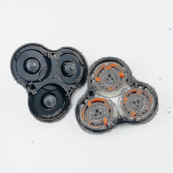 Vaihtopäät Philips Sh90/52 Sh90/70 Sh70 9000 7000 Rq10 Rq11 Rq12 S9711 S9911 S9152 S9031 -parranajokoneille, 1 kpl, musta