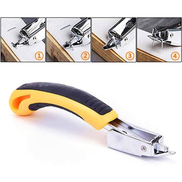 2Pcs Staple Remover Nail Puller Upholstery and Construction Staple Puller Tool Heavy Duty Staple Removal Tack Lifter Office Claw Tools Puller Removing