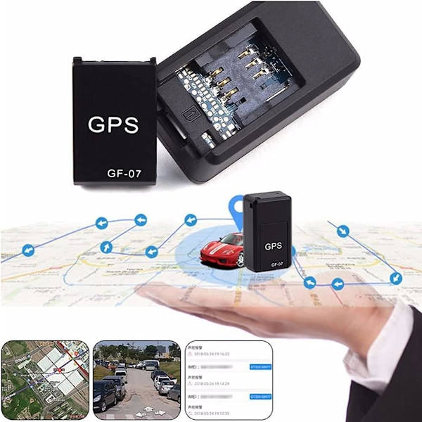 Mini GPS-spårningsenhet för bil GPS-lokaliserare GPS Smart Magnetisk Spårare för fordon/personal Positioneringssystem Lokalisator Enhet