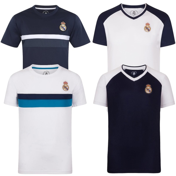 Real Madrid Boys T-Shirt Poly Kids OFFICIELL Fotbollspresent