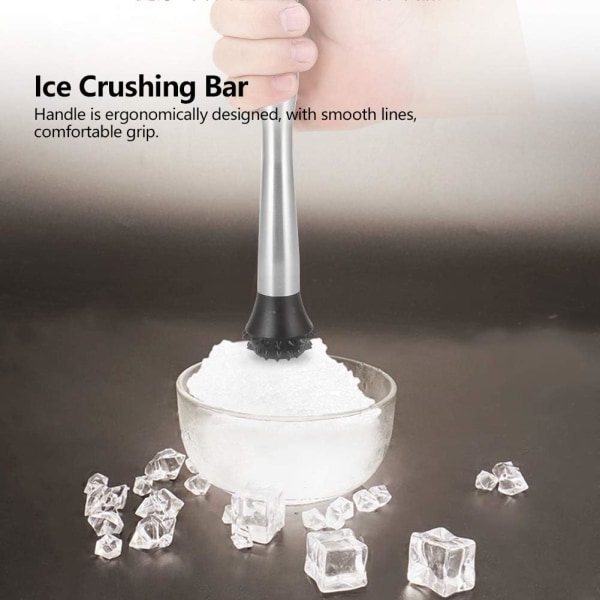 Spike Bar rustfrit stål knust popsicle citron knust omrøring pund popsicle bar forsyninger redskaber rustfrit stål knust popsicle bartender bar til