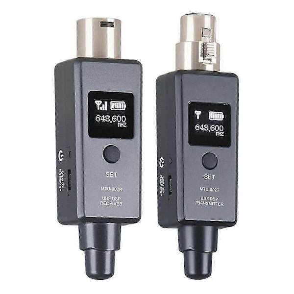 Mikrofon Trådløst System Mikrofon Trådløs Sender UHF Sender Modtager Mi Line til Dynamisk