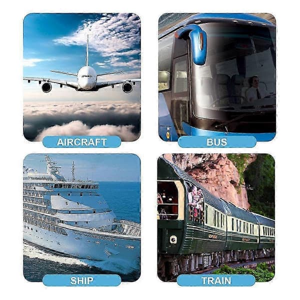 1-5 esker reisesykeplaster for bil-, båtturer, cruise og flyreiser 4 boxes