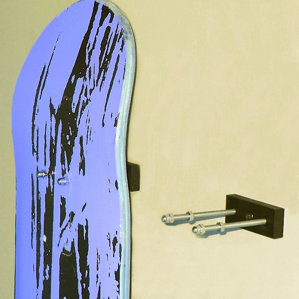6 stk. Skateboard Flydende Deck Display Vægmontering Rack Holder