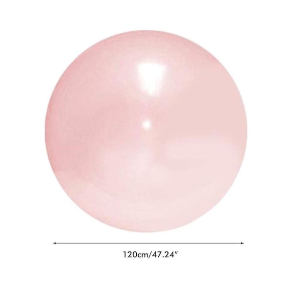 Bubbelboll Uppblåsbar Kulboll Fantastisk Super Bubbelboll Studsboll För Barn Utomhusfest
