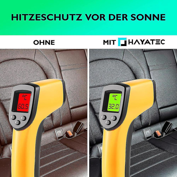 Hayatec Sonnenschutz Auto Frontscheibe Abdeckung Auto Windschutzscheiben  Faltbar 7668