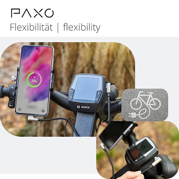 0,3m OTG USB-anslutningskabel, E-cykel Kiox, Yamaha, Micro USB till USB-C-kabel (laddar USB-C-enheter), 90 graders vinkelkontakt, data C