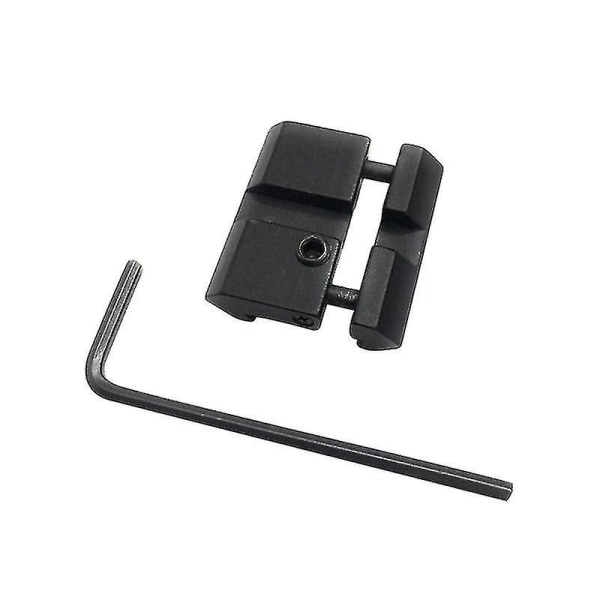 Taktisk 11mm till 20mm Adapterfäste Konverterings Spänne Adapterblock Liten Klämma Adapter