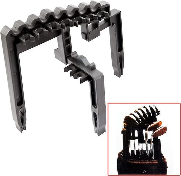 Golf 9 Jernklubber Abs Skaft Holder Stakker Passer Til Enhver Størrelse Af Tasker Organizer Sort Acsergery Gave