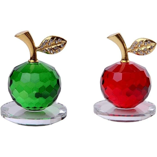 2 stk Kreativ Frukt Ornament Statue Kontor Stue Dekor