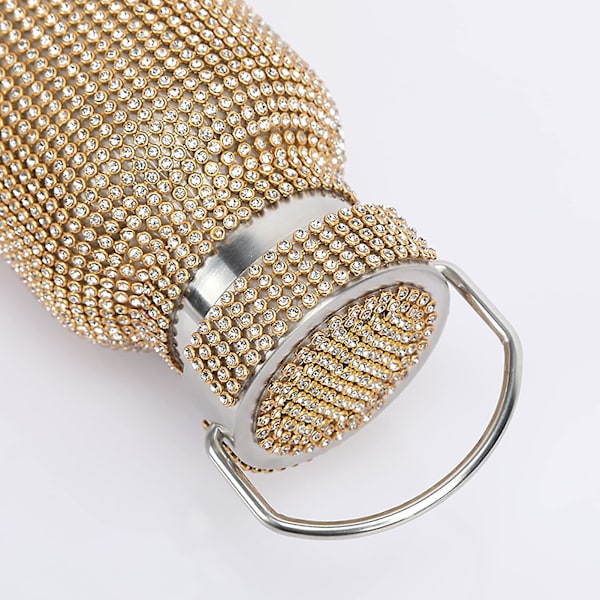 Vakuumkopp, Isolerte Rhinestone Vakuumkopp Rustfritt Stål Termosflaske, 500ml