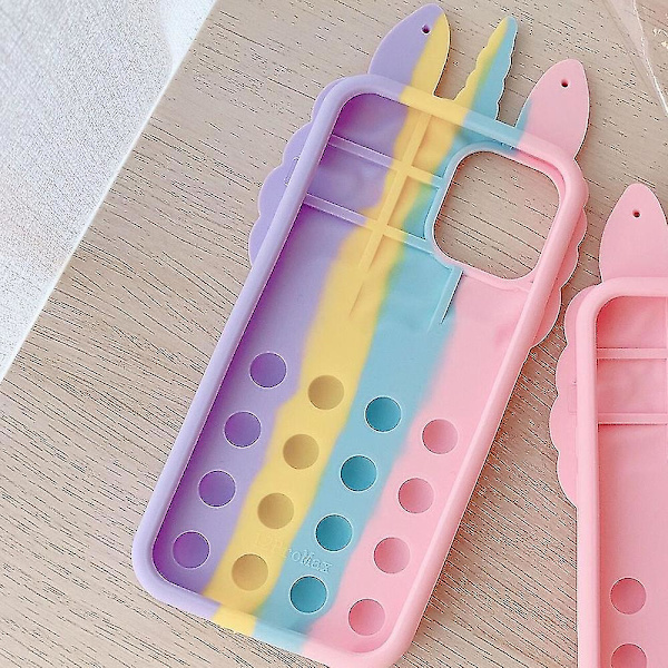 iPhone Apple Mobiltelefon Etuier Silikon Unicorn Etuier