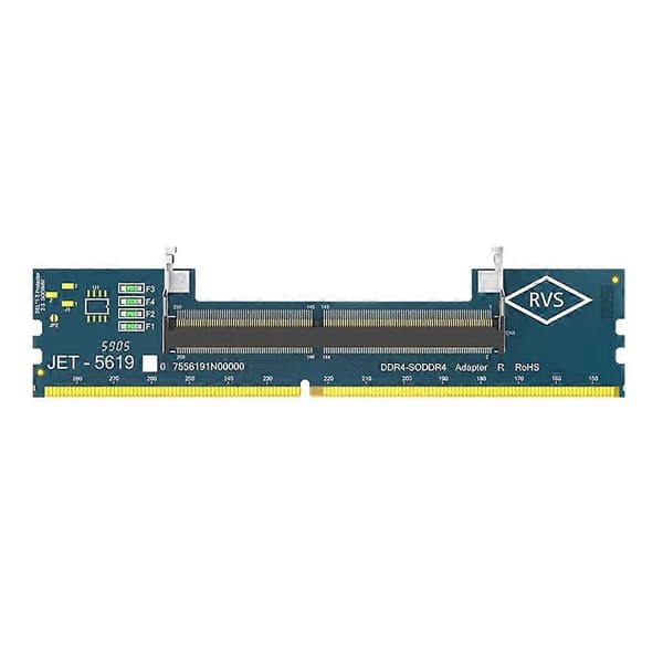 Bærbar SO DDR4 RAM til stasjonær DDR4-adapterkort Minnetester SO DIMM 4 til DDR4-omformer