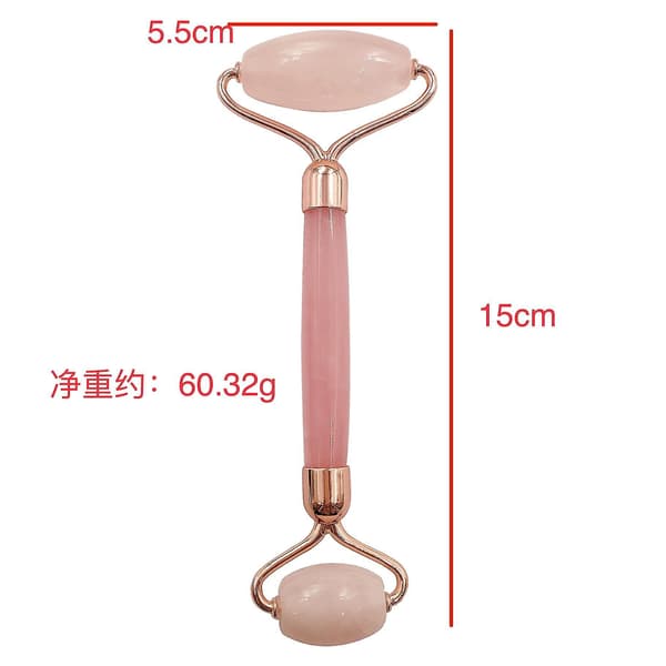 Resinstikk Emerald Dobbelt Hode Rulle Ansiktsmassasje