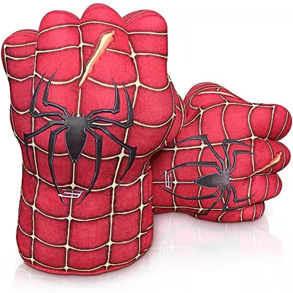 Spider Hero-handskar för barn, illuOKey Spider Fists Hand Smash-handskar, idealiska för Cosplay, Halloween, jul, födelsedagspresent