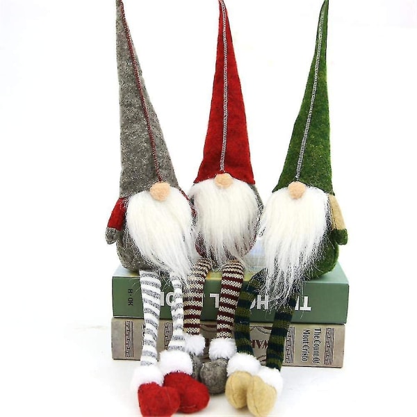 3 stk Svensk Gnome Style Holiday Dekor