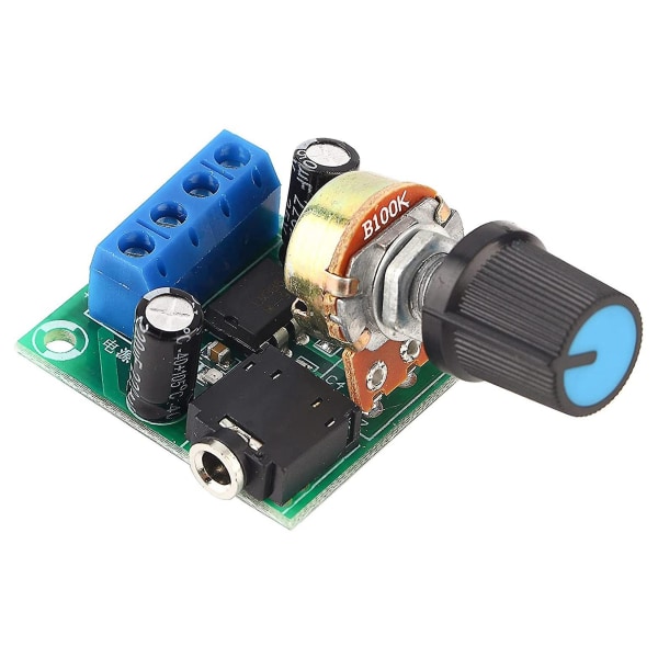 Lm386 Super Mini Amplifier Board, 3v-12v, 0,5w-10w högtalare Låg brusförbrukning, för högtalare gör det själv