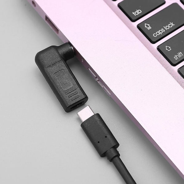DC- power USB Typ C hona till 4,0x1,35 mm hane-kontaktuttag Kontaktomvandlare för A-sus Zenbook Ux21a Ux31a Ux32a