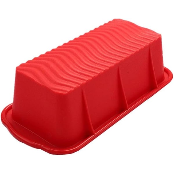 2 st - Bakning Silikon Bröd och Limpa Rektangel Bakform Non-Stick Limpa Panna/Silikonform DIY/Bakverk, Tårta Bakform/Brödformar/Di