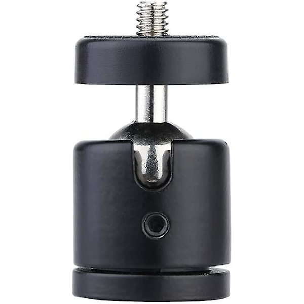 1/4\" Swivel Mini Ball Screw Tripod För Dslr Kamera Ljusfäste, 1-pack