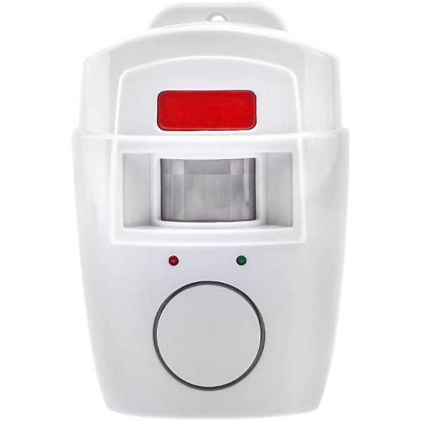 Wireless Home Alarm with Motion Detector - Burglary Protection Alarm - Infrared Remote Control - 8m Range - 105 dB Siren