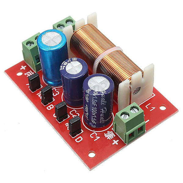 400w høyttaler delefilter 2-veis høyt-lav 4-16 ohm frekvensdeler for høyttaler