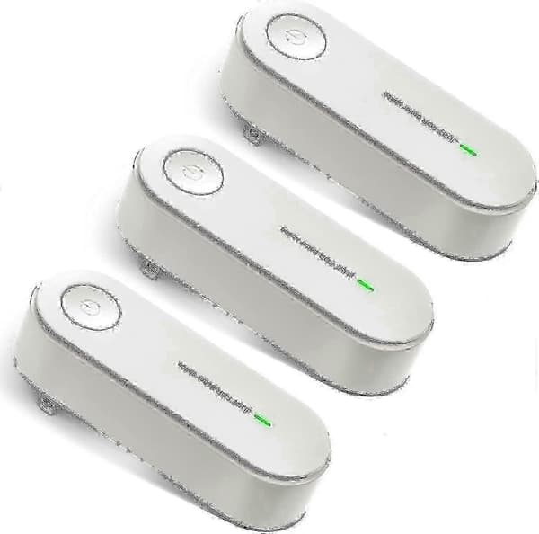 Negativ Jon-Generator 3-Pack Filterfri Luftrenare för Europeiska Hem