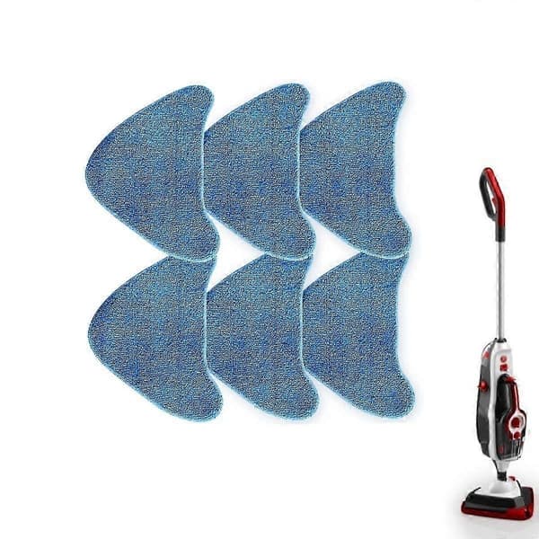 Erstatningsdampmoppepuder til Hoover WH21000 - 6-pak mikrofiber