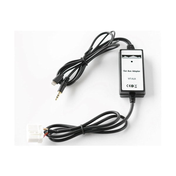 Bilstereo AUX-adapter CD-växlare för Avensis Yaris (passar inte Navi & pekskärm)