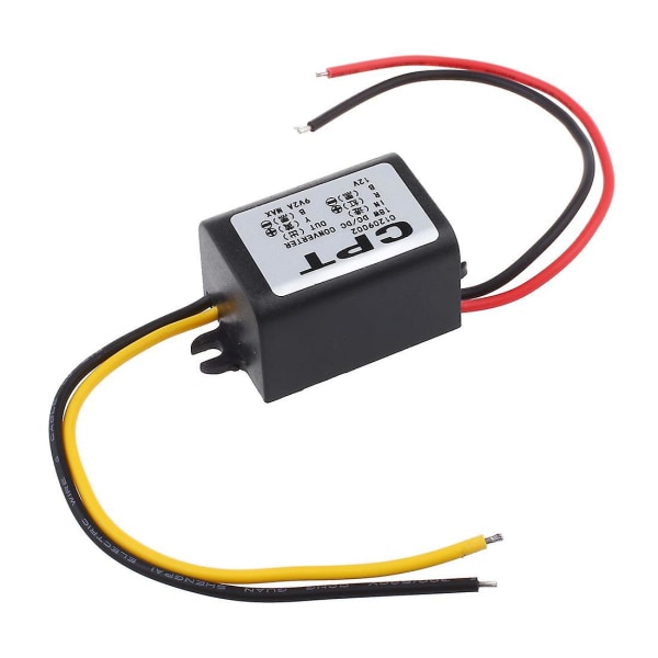 12V til 9V DC-DC Konvertermodul Strømforsyning Spenningsregulator