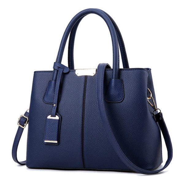 Luksushåndvesker for kvinner Yogodlns berømte merkedesign Polyester ermhåndvesker darkblue 30x13x22cm