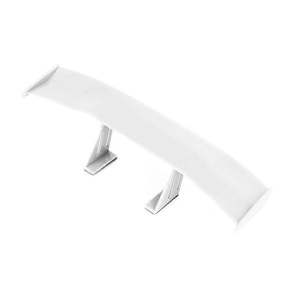 Universal 6,7 tommer mini spoiler bil baghale dekoration spoiler vinge kulfiber White