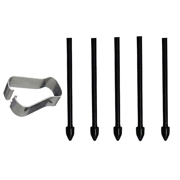 5 stk. Stylus-efterfyldning, udskiftningsspids til berøringspen, erstatningsspids til Galaxy Note20/Note10/Tab S6/Tab S