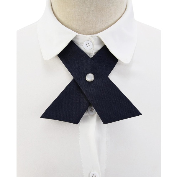 Korsfluga för kvinnor/män, Studentflicka Pre Cross Tie Rollspel T-shirt Alla hjärtans dag present W-B-T2