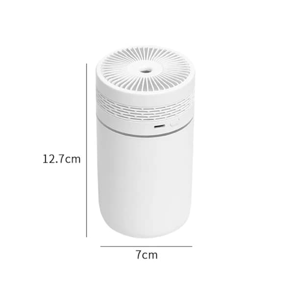 INF Tyst Mini Luftfuktare 250 ml Vit White