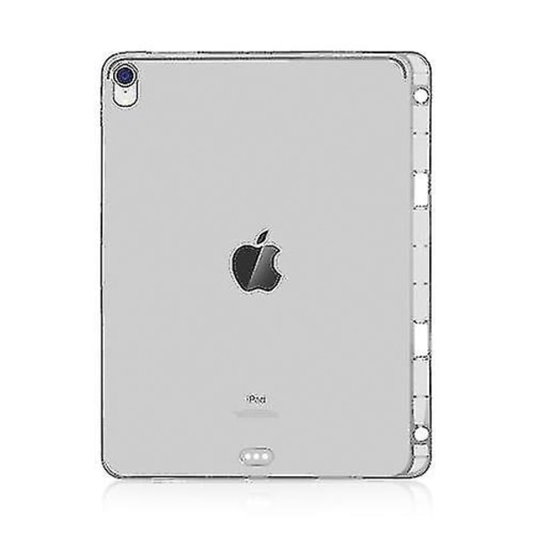 Högtransparent TPU-skyddsfodral för iPad Pro 12,9 tum 2018, med pennhållare