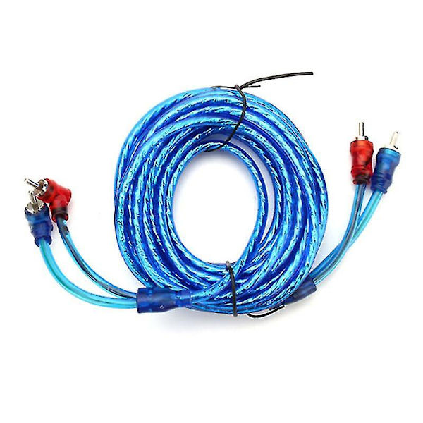 Bilhögtalare Kablage Kit Kabel Förstärkare Subwoofer Högtalarinstallation Kablar Kit 10ga Ström