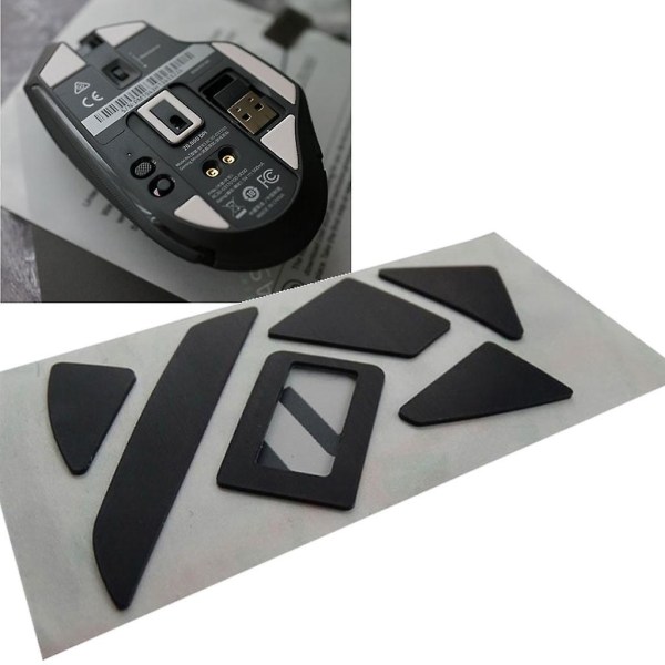 1 set musmatta fötter för Razer Basilisk Ultimate mus glidkurva kant