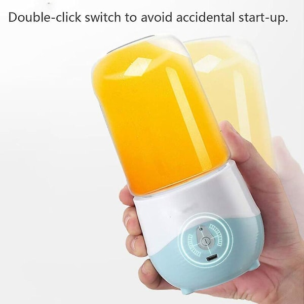 Minijuicer, Bärbar Juicer, Elektrisk Juicerkopp för Hemmet, Lämplig för Kontor, Utomhus