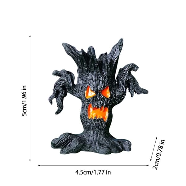 Træspøgelse træspøgelse dekoration Halloween scene dekoration tilbehør træspøgelse